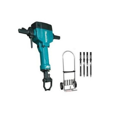 makita HM1810X3 70 lb. Demoltion Breaker Hammer Kit w/ Free Cart & Tips makita HM1810X3 70 lb. Demoltion Breaker Hammer Kit w/ Free Cart & Tips