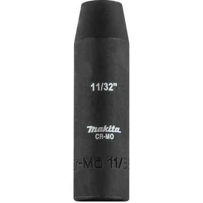 Makita A-99530 11/32" Deep Well Impact Socket, 3/8" Drive Makita A-99530 11/32" Deep Well Impact Socket, 3/8" Drive