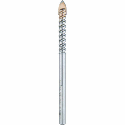 Makita B-68959 1/4" x 4" Glass and Tile Bit, 3 Flat Shank