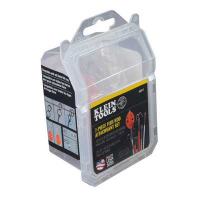 Klein Tools 56511 Fish Rod Attachment Set, 7-piece Klein Tools 56511 Fish Rod Attachment Set, 7-piece