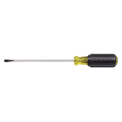 Klein Tools 601-10 Screwdriver, 3/16" Cabinet, 10" Shank