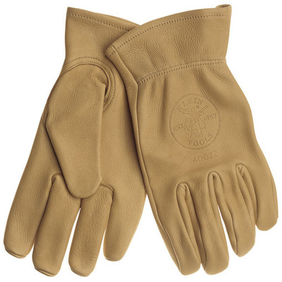 Klein Tools 40021 Cowhide Work Gloves, Medium