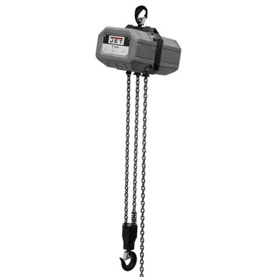 Jet 131000 1SS-3C-10, 1-Ton Electric Chain Hoist 3-Phase 10' Lift