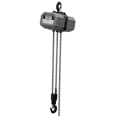 Jet 232000 2SS-3C-20, 2-Ton Electric Chain Hoist 3-Phase 20' Lift