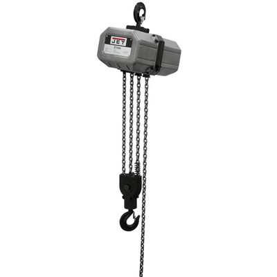 Jet 332000 3SS-3C-20, 3-Ton Electric Chain Hoist 3-Phase 20' Lift