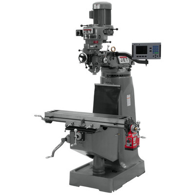 Jet 690114 JTM-2 Mill With ACU-RITE 200S DRO and X-Axis Powerfeed Jet 690114 JTM-2 Mill With ACU-RITE 200S DRO and X-Axis Powerfeed