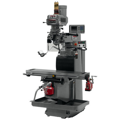 Jet 698117 JTM-1254RVS Vertical Mill with 200S 3X-K, X/Y PFD, APDB Jet 698117 JTM-1254RVS Vertical Mill with 200S 3X-K, X/Y PFD, APDB