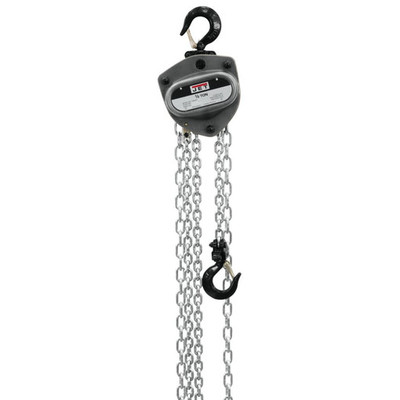 Jet 104100 L-100-50WO-10 1/2-Ton Hand Chain Hoist 10' Lift, Overload Protection Jet 104100 L-100-50WO-10 1/2-Ton Hand Chain Hoist 10' Lift, Overload Protection