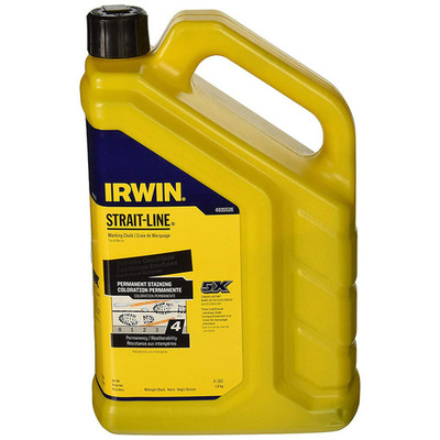 Irwin 4935526 Strait-Line Permanent Staining Marking Chalk, Midnight Black Irwin 4935526 Strait-Line Permanent Staining Marking Chalk, Midnight Black