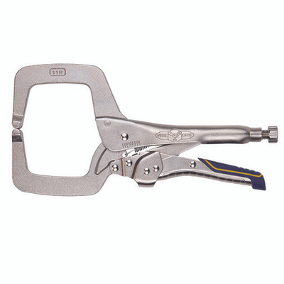 Vise-Grip IRHT82584 Fast Relesase Reduced Hand Span C-Clamp Locking Plier, 11"