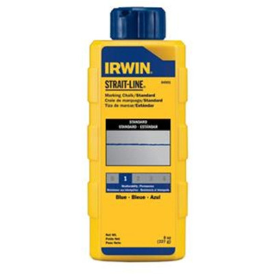 Irwin 64904 8 oz Strait-Line Standard Marking Chalk - White Irwin 64904 8 oz Strait-Line Standard Marking Chalk - White