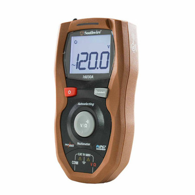 Southwire 16030A Autoselecting Cat IV Multimeter Southwire 16030A Autoselecting Cat IV Multimeter