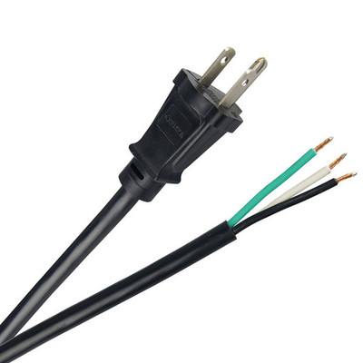 Southwire 9709SW8808 16/3 9' SJTW Power Supply Cord with NEMA 5-15 Plug Southwire 9709SW8808 16/3 9' SJTW Power Supply Cord with NEMA 5-15 Plug