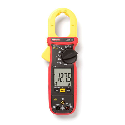 Amprobe 4560555 AMP-310 600V/600A TRMS AC Clamp Multimeter w/ 3-Phase Sequence and Motor Testing Amprobe 4560555 AMP-310 600V/600A TRMS AC Clamp Multimeter w/ 3-Phase Sequence and Motor Testing