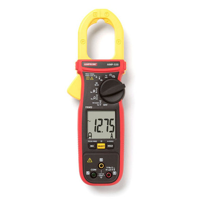 Amprobe 4560562 AMP-320 600V/600A TRMS AC/DC Clamp Multimeter w/ 3-Phase Sequence and Motor Testing Amprobe 4560562 AMP-320 600V/600A TRMS AC/DC Clamp Multimeter w/ 3-Phase Sequence and Motor Testing