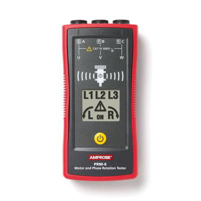 Amprobe 4375950 PRM-6 3-Phase Wire Sequence and Non-Contact Wireless Motor Rotation Tester Amprobe 4375950 PRM-6 3-Phase Wire Sequence and Non-Contact Wireless Motor Rotation Tester