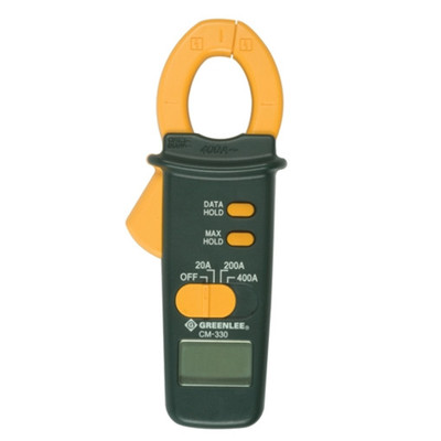 Greenlee CM-330 Clampmeter, 400A AC Greenlee CM-330 Clampmeter, 400A AC