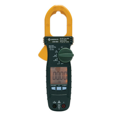 Greenlee CM-960 600 Amp AC & DC TRUE RMS Clamp Meter Greenlee CM-960 600 Amp AC & DC TRUE RMS Clamp Meter