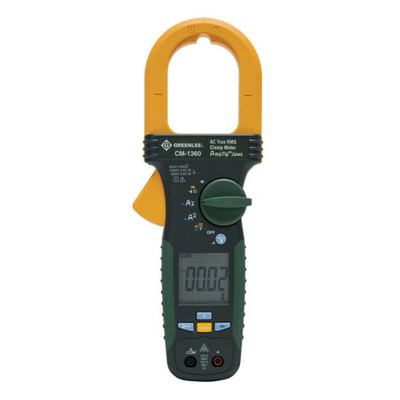 Greenlee CM-1360-C 1000 Amp AC True RMS Calibrated Clamp Meter Greenlee CM-1360-C 1000 Amp AC True RMS Calibrated Clamp Meter
