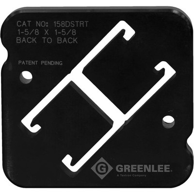 Greenlee 158DSTRT Back to Back Strut Die Set 1-5/8" x 3-1/4" for 30T Shear Greenlee 158DSTRT Back to Back Strut Die Set 1-5/8" x 3-1/4" for 30T Shear