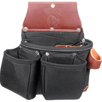 Occidental Leather B8017DBLH Black Left Handed OxyLights 3 Pouch Tool Bag Occidental Leather B8017DBLH Black Left Handed OxyLights 3 Pouch Tool Bag
