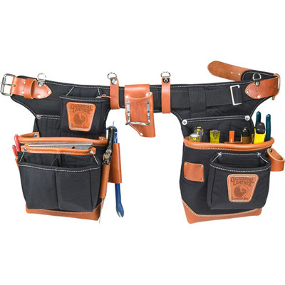 Occidental Leather 9850 Adjust-to-Fit FatLip Tool Belt Set - Black Occidental Leather 9850 Adjust-to-Fit FatLip Tool Belt Set - Black