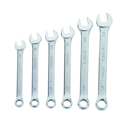 Stanley 85-928 6 Pc Combination Wrench Set Metric