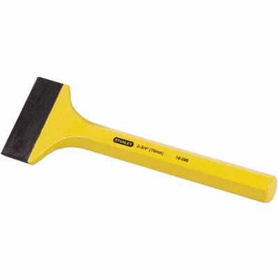 Stanley 16-295 2-3/4" X 8-1/2" Mason's Chisel Stanley 16-295 2-3/4" X 8-1/2" Mason's Chisel