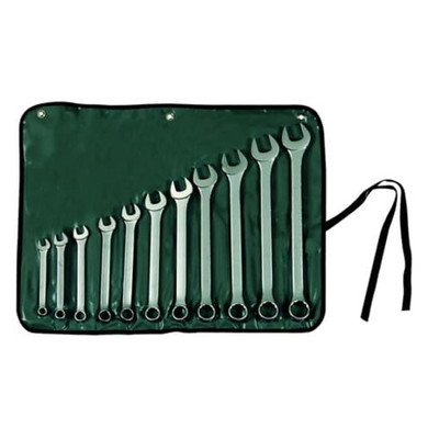 Stanley 85-450 11 Pc Combination Wrench Set Satin Finish SAE Stanley 85-450 11 Pc Combination Wrench Set Satin Finish SAE