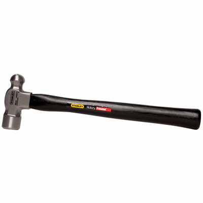 Stanley 54-012 Hickory Handle Ball Pein Hammer 12 Oz Stanley 54-012 Hickory Handle Ball Pein Hammer 12 Oz