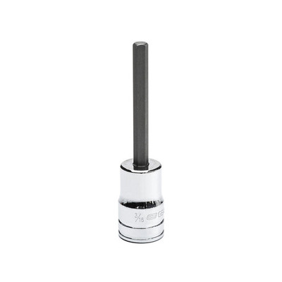 GearWrench 82524 3/8" Drive Mid Length Hex Bit SAE Socket 3/16" GearWrench 82524 3/8" Drive Mid Length Hex Bit SAE Socket 3/16"