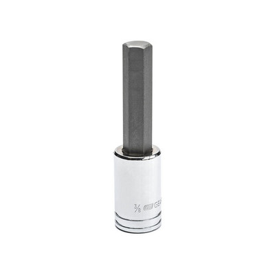 GearWrench 82528 3/8" Drive Mid Length Hex Bit SAE Socket 3/8" GearWrench 82528 3/8" Drive Mid Length Hex Bit SAE Socket 3/8"