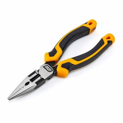 GearWrench 82176C 6" Pitbull Dual Material Long Nose Pliers GearWrench 82176C 6" Pitbull Dual Material Long Nose Pliers