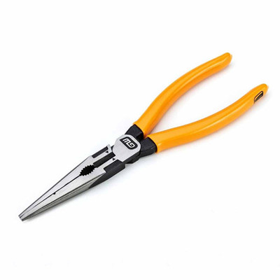 GearWrench 82177 8" Pitbull Dipped Handle Long Nose Pliers GearWrench 82177 8" Pitbull Dipped Handle Long Nose Pliers