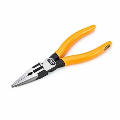 GearWrench 82176 6" Pitbull Dipped Handle Long Nose Pliers GearWrench 82176 6" Pitbull Dipped Handle Long Nose Pliers
