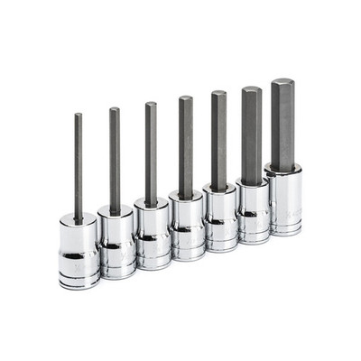 GearWrench 82529 7 Pc. 3/8" Drive Mid Length Hex Bit SAE Socket Set GearWrench 82529 7 Pc. 3/8" Drive Mid Length Hex Bit SAE Socket Set