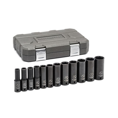 GearWrench 84942N 12 Pc. 1/2" Drive 6 Point Deep Impact SAE Socket Set GearWrench 84942N 12 Pc. 1/2" Drive 6 Point Deep Impact SAE Socket Set