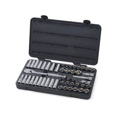 GearWrench 80700D 49 Pc. 1/2" Drive 6 Point Standard & Deep SAE/Metric Mechanics Tool Set GearWrench 80700D 49 Pc. 1/2" Drive 6 Point Standard & Deep SAE/Metric Mechanics Tool Set
