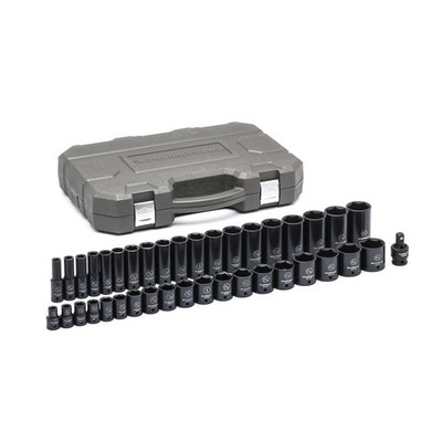 GearWrench 84947N 39 Pc. 1/2" Drive 6 Point Standard & Deep Impact SAE Socket Set GearWrench 84947N 39 Pc. 1/2" Drive 6 Point Standard & Deep Impact SAE Socket Set