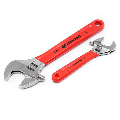 Crescent AC2610CVS 2 Pc. Adjustable Cushion Grip Wrench Set 6" & 10" Crescent AC2610CVS 2 Pc. Adjustable Cushion Grip Wrench Set 6" & 10"
