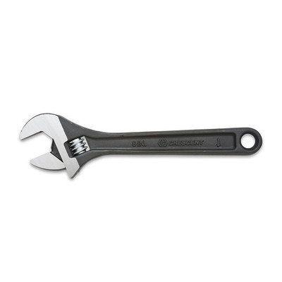 Crescent AT28VS 8" Adjustable Black Oxide Wrench - Carded Crescent AT28VS 8" Adjustable Black Oxide Wrench - Carded