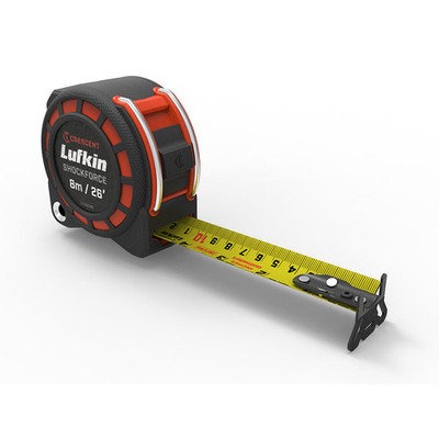 Lufkin L1125CME Shockforce Tape, 25'x1-3/16",CME Blade