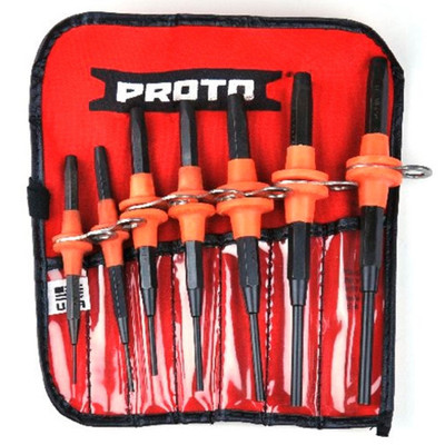 Proto J47A-TT Tether-Ready 7 Piece Pin Punch Set Proto J47A-TT Tether-Ready 7 Piece Pin Punch Set