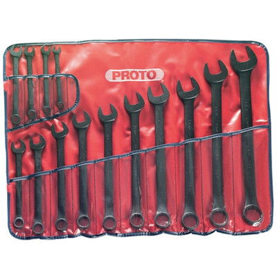 Proto J1200FBASD 14 Pc. ProtoBlack Combination ASD Wrench Set - 12 Point