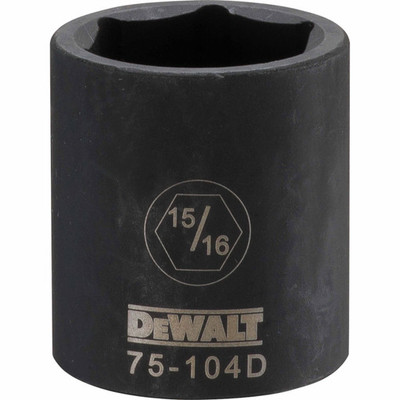 Dewalt DWMT75104OSP Mechanics 6 Point 1/2" Drive Impact Socket 15/16" Dewalt DWMT75104OSP Mechanics 6 Point 1/2" Drive Impact Socket 15/16"
