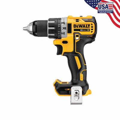 DeWalt DCD791B 20V MAX XR Li-Ion Compact Brushless Drill / Driver Bare Tool DeWalt DCD791B 20V MAX XR Li-Ion Compact Brushless Drill / Driver Bare Tool