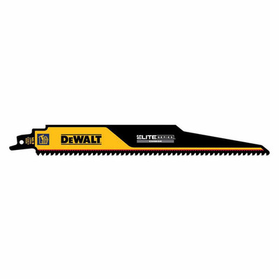 DeWalt DWAR956CT-3 Elite Series 3-Pack Carbide Tipped 9-in 6-TPI Demolition Reciprocating Saw Blade DeWalt DWAR956CT-3 Elite Series 3-Pack Carbide Tipped 9-in 6-TPI Demolition Reciprocating Saw Blade