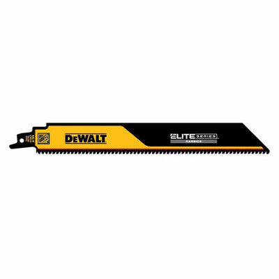DeWalt DWAR9108CT-1 Elite Series Carbide Tipped 9-in 8-TPI Metal Cutting Reciprocating Saw Blade DeWalt DWAR9108CT-1 Elite Series Carbide Tipped 9-in 8-TPI Metal Cutting Reciprocating Saw Blade