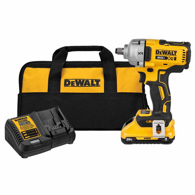 DeWalt DCF891Q1 20V MAX* XR 1/2 in. Mid-Range Impact Wrench Kit with Hog Ring Anvil DeWalt DCF891Q1 20V MAX* XR 1/2 in. Mid-Range Impact Wrench Kit with Hog Ring Anvil