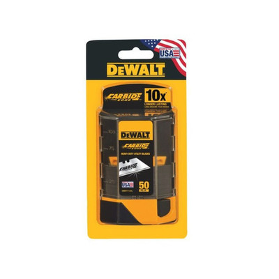 DeWalt DWHT11131L Carbide Utility Blades - 50 Pack DeWalt DWHT11131L Carbide Utility Blades - 50 Pack